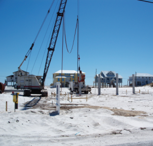 Beach construction